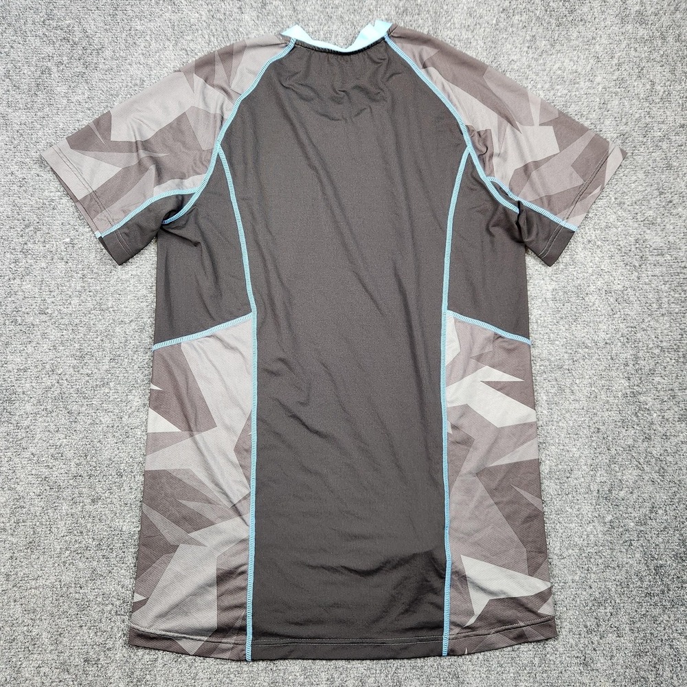 Klim Aggressor Cool 1.0 Shirt Mens Large Gray Camo Short Sleeve Base Layer - Picture 4 of 8